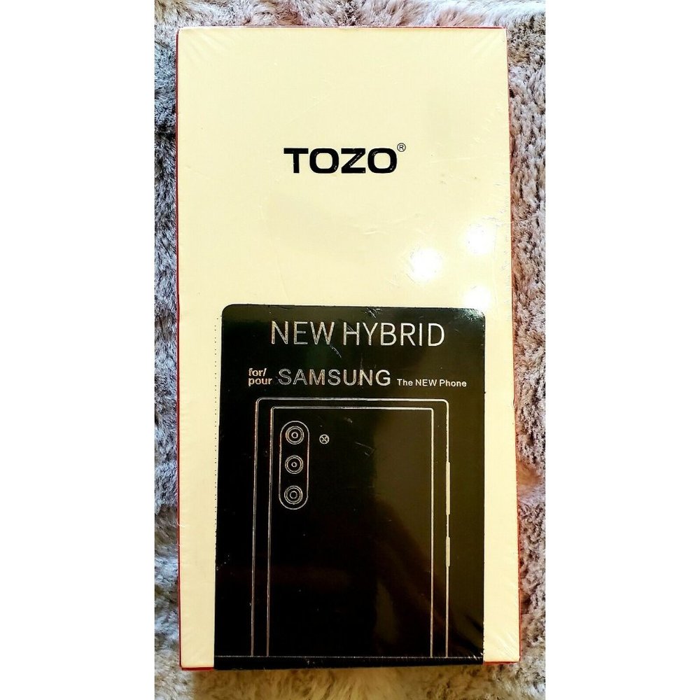 TOZO for Samsung Galaxy Note 10 Case Premium Clear Hybrid